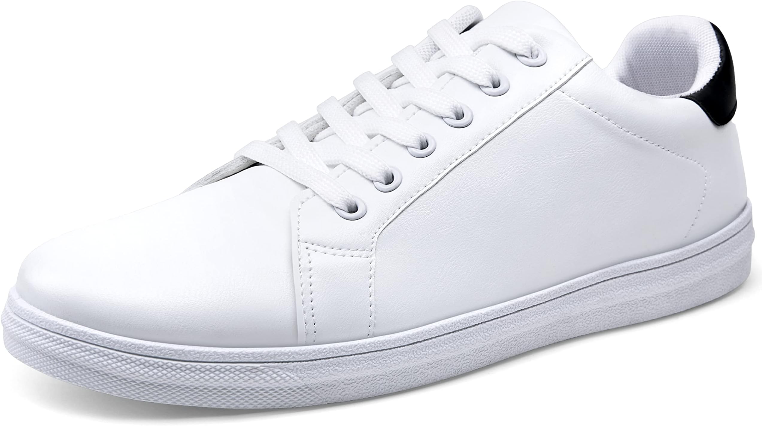Jousen Men's Fashion Sneakers White Shoes for Men Casual Breathable Shoes