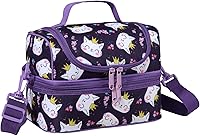 Vista 14 de ChaseChic - Lonchera con aislamiento para niños y niñas, ligera, a prueba de fugas, con doble compartimento y correa de hombro ajustable desmontable