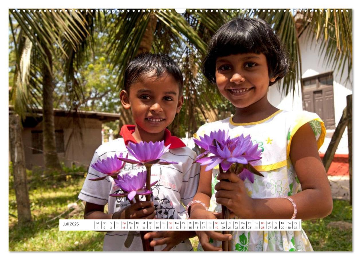 Asien - Sri Lanka (hochwertiger Premium Wandkalender 2026 DIN A2 quer), Kunstdruck in Hochglanz: Eine fotografische Traumreise durch das frühere Ceylon (CALVENDO Orte)