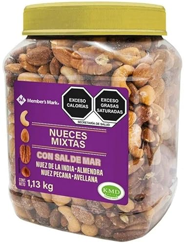 Miniatura 2 de Member's Mark Nueces mixtas tostadas de lujo con sal marina (34 onzas)