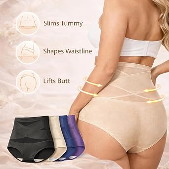 High-Waist Tummy Control Seamless Shaping Panties, Tummy Flattening & Body Sculpting for Every Outfit
