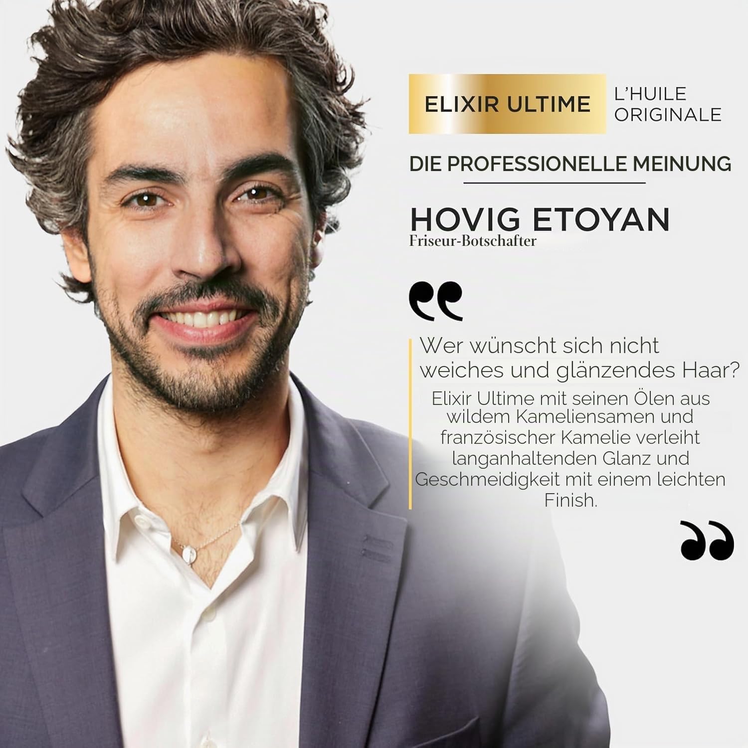 KÉRASTASE Elixir Ultimate Rouge - Limited Edition - Mehrzweck-Nährendes Haaröl - Spülfreies thermoschützendes Pflegemittel - Kamelienöle und Argan - alle Haartypen