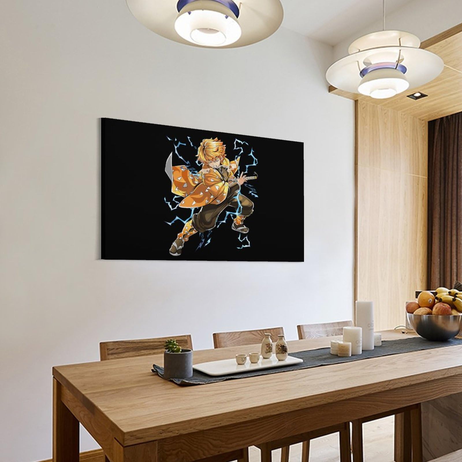 Amazon.co.jp: 鬼滅の刃 我妻善逸 ポスター アートパネル 装飾画