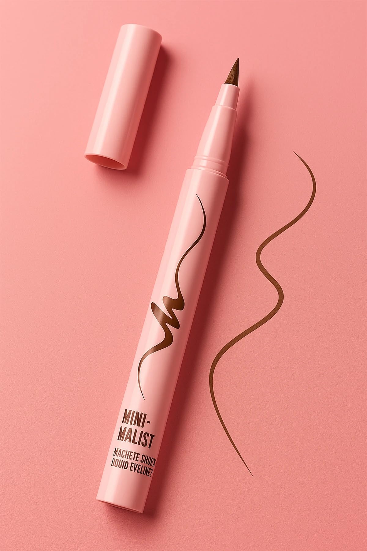 Miniso Minimalist Serisi Kesik Uçlu Eyeliner 03 Kızıl Kahve, 2017454010101