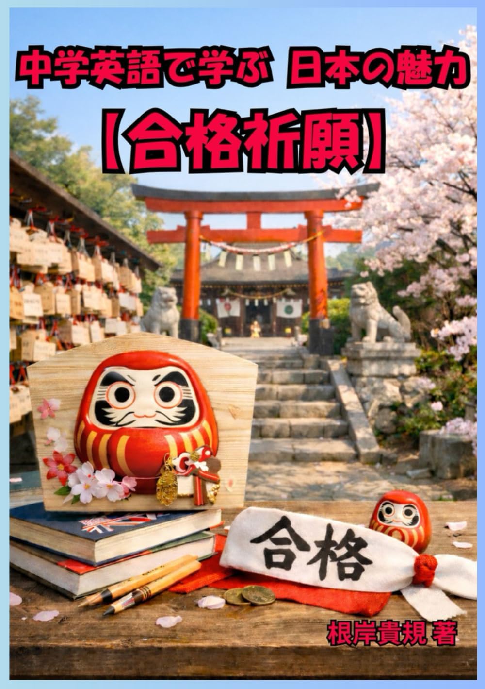 中学英語で学ぶ 日本の魅力【合格祈願】: 海外の人に「合格祈願って何？」と聞かれても、もう困らない。中学英語だけで日本文化を自分の言葉で伝えられ、英語で会話が弾む未来が見えてくる一冊。やさしい表現だから初心者でも安心して話せる力が身につく。