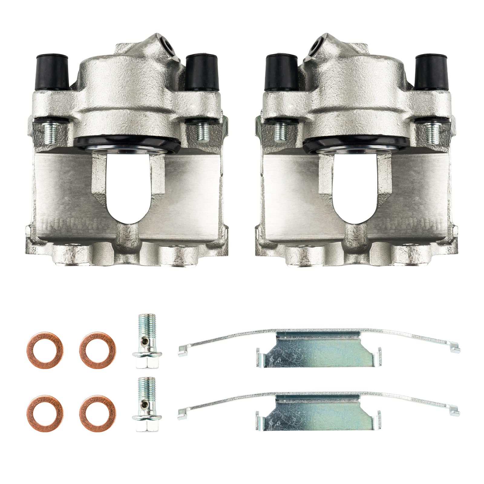 PHILTOP Brake Caliper Front Compatible with 325i, 325xi, 325is, 325Ci, Z3, Z4, 328i, 328Ci, 328is, 323i, 323Ci, 323is, 318i, 318is, 19-1618, 19-1619
