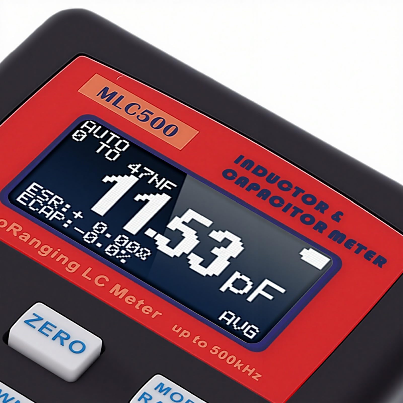 Eujgoov Tester Digitale a Portata Automatica del Misuratore di Induttanza di capacità 1pF-100mF 1uH - 100H per la Riparazione di Apparecchi HVAC
