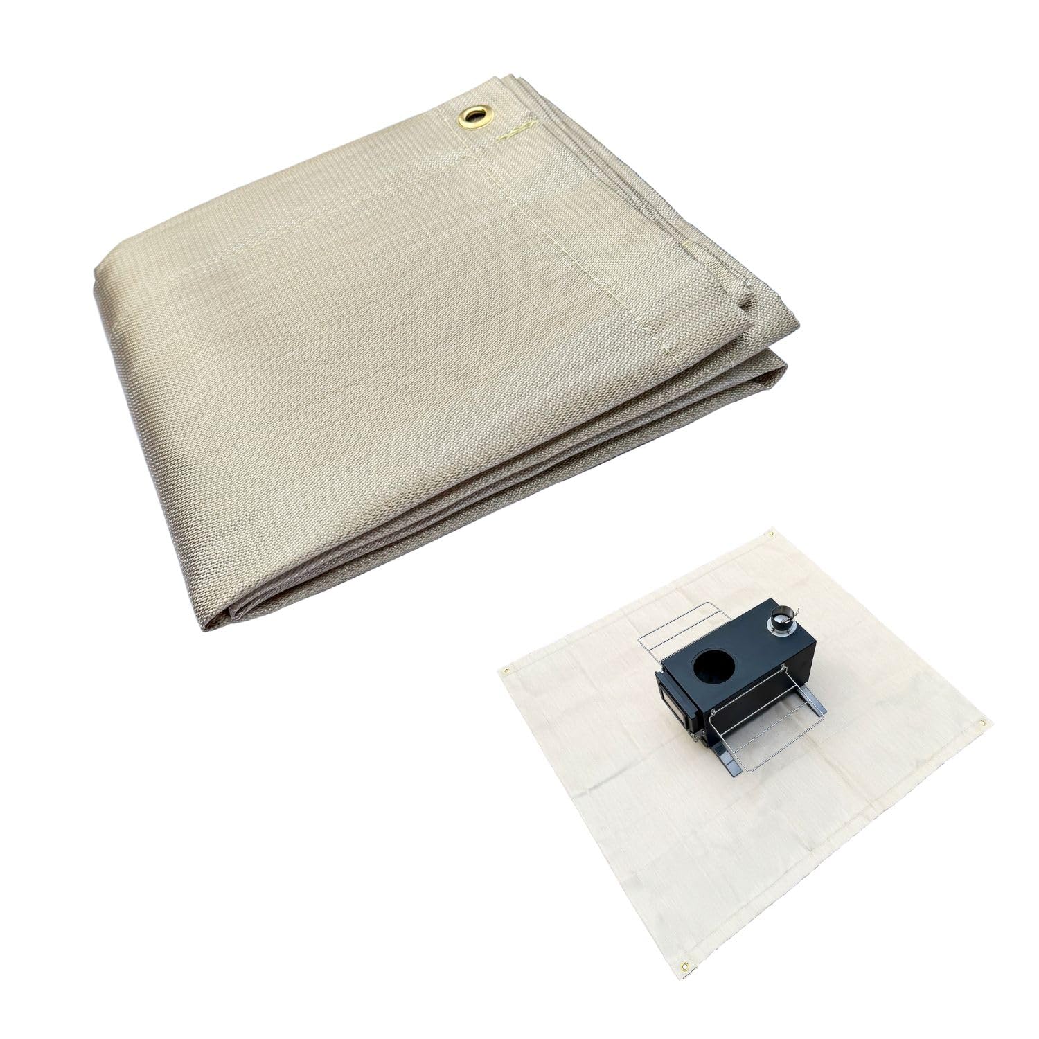 TAISOCA Fire Pit Mat 39