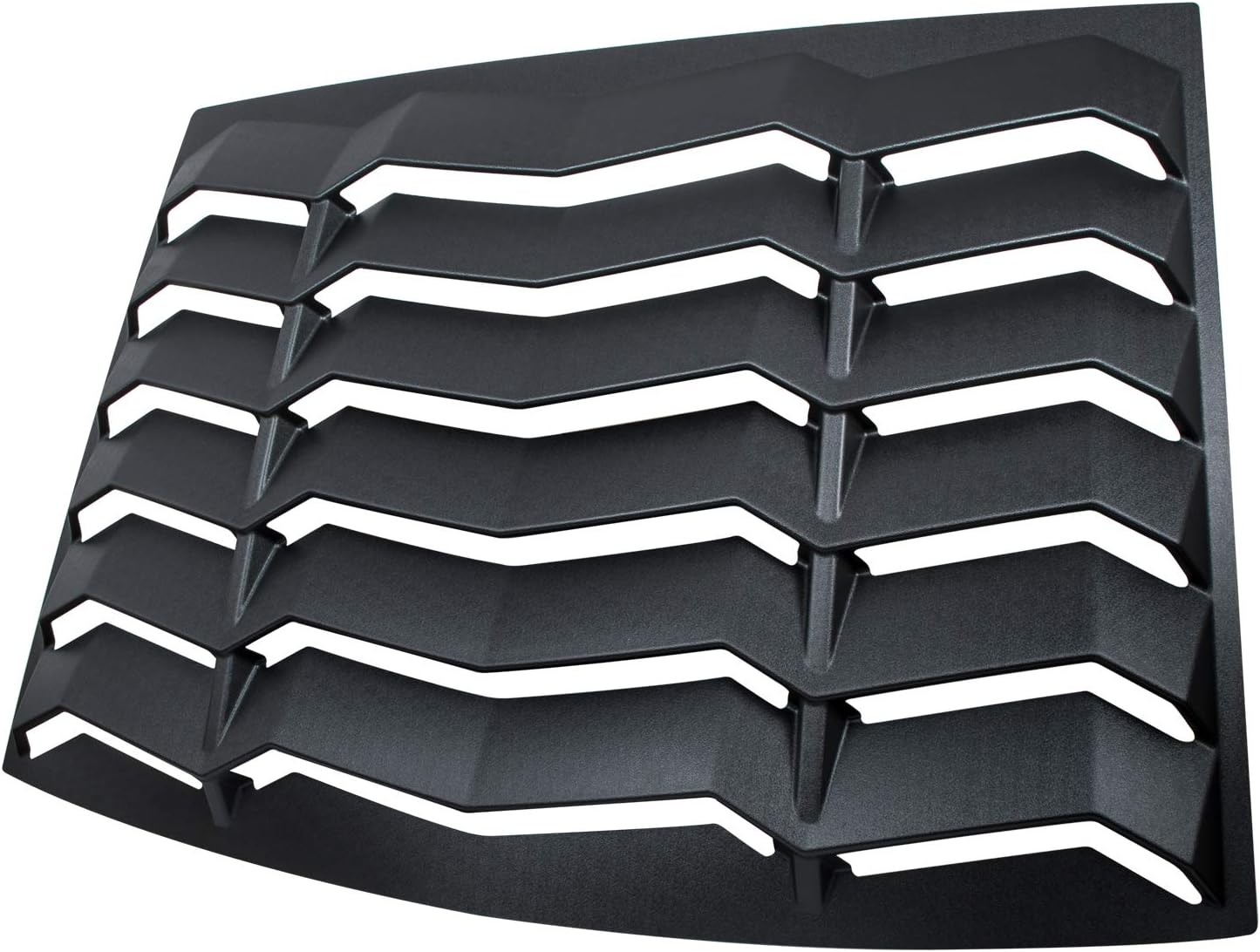 2005-2014 Rear Window Louvers Windshield Sun Shade Cover Lambo Style Matte Black Compatible with Ford Mustang 2005 2006 2007 2008 2009 2010 2011 2012 2013 2014 …