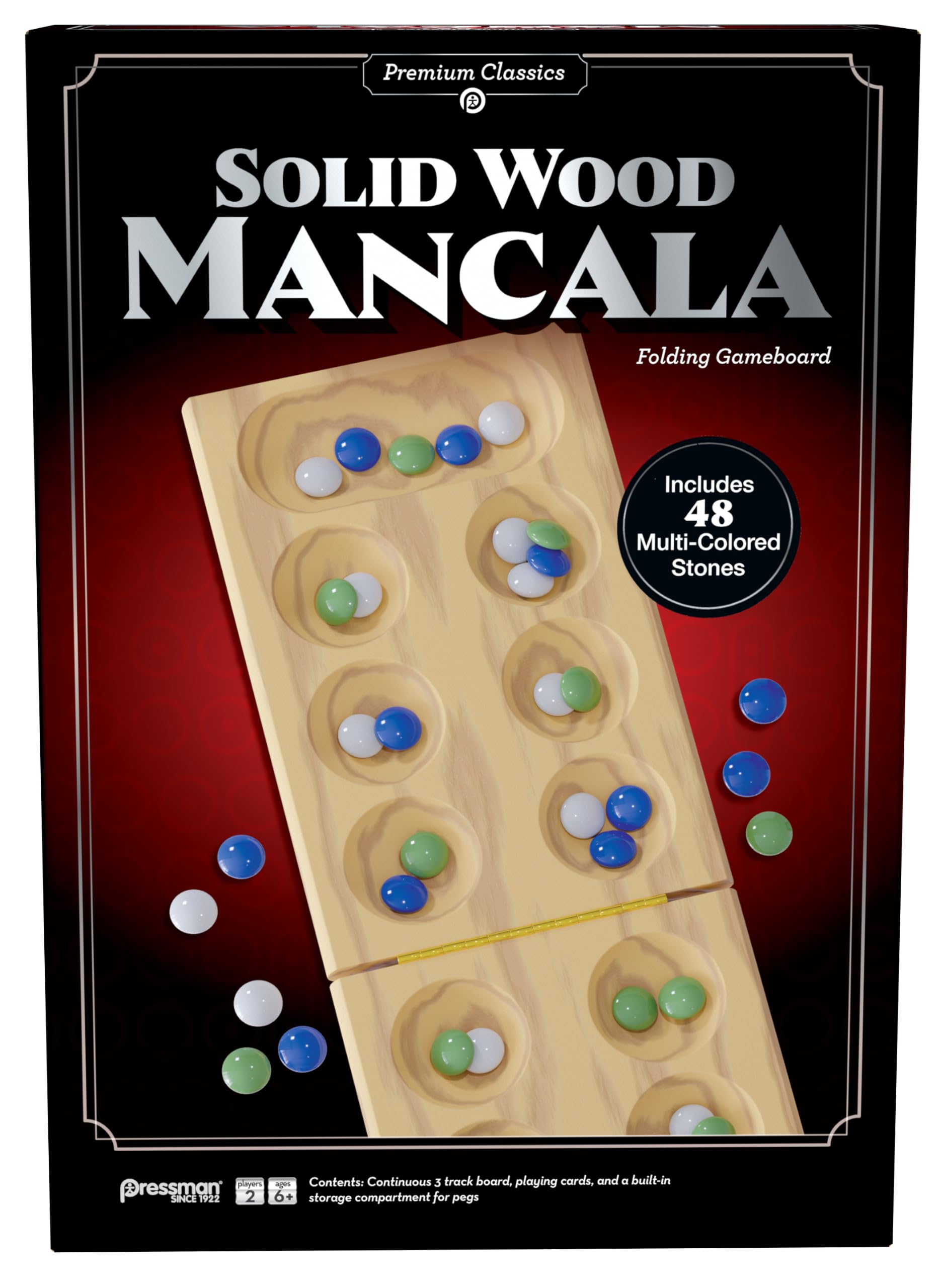 PPC: Classics Solid Wood Folding Mancala