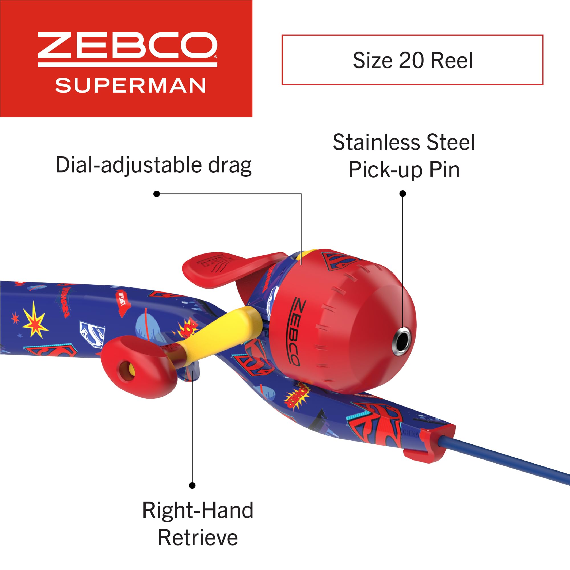 Zebco Superman Combinaison Flottante 73,6 cm