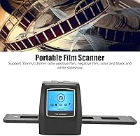 Vista 2 de Escáner negativo de película portátil, escáner de película de 10MP y diapositivas con pantalla LCD de 2.4 pulgadas, convierte negativos de película