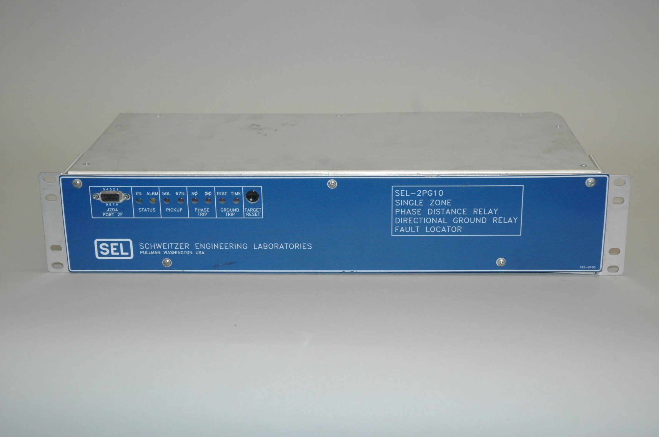 SEL-2PG10 2PG108-4256MHGB Phase Distance Relay Directional Ground Relay Fault Locator