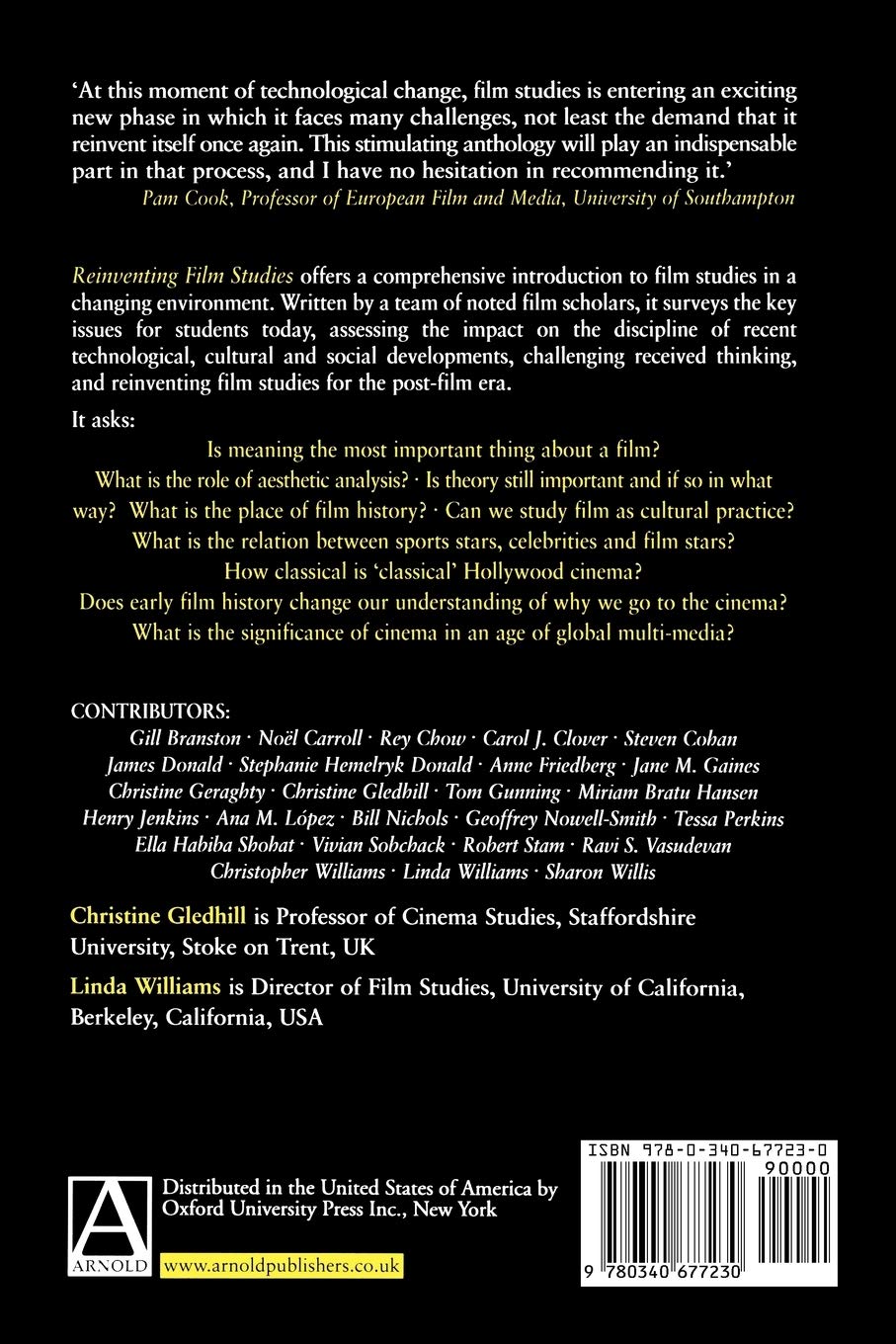 Reinventing Film Studies