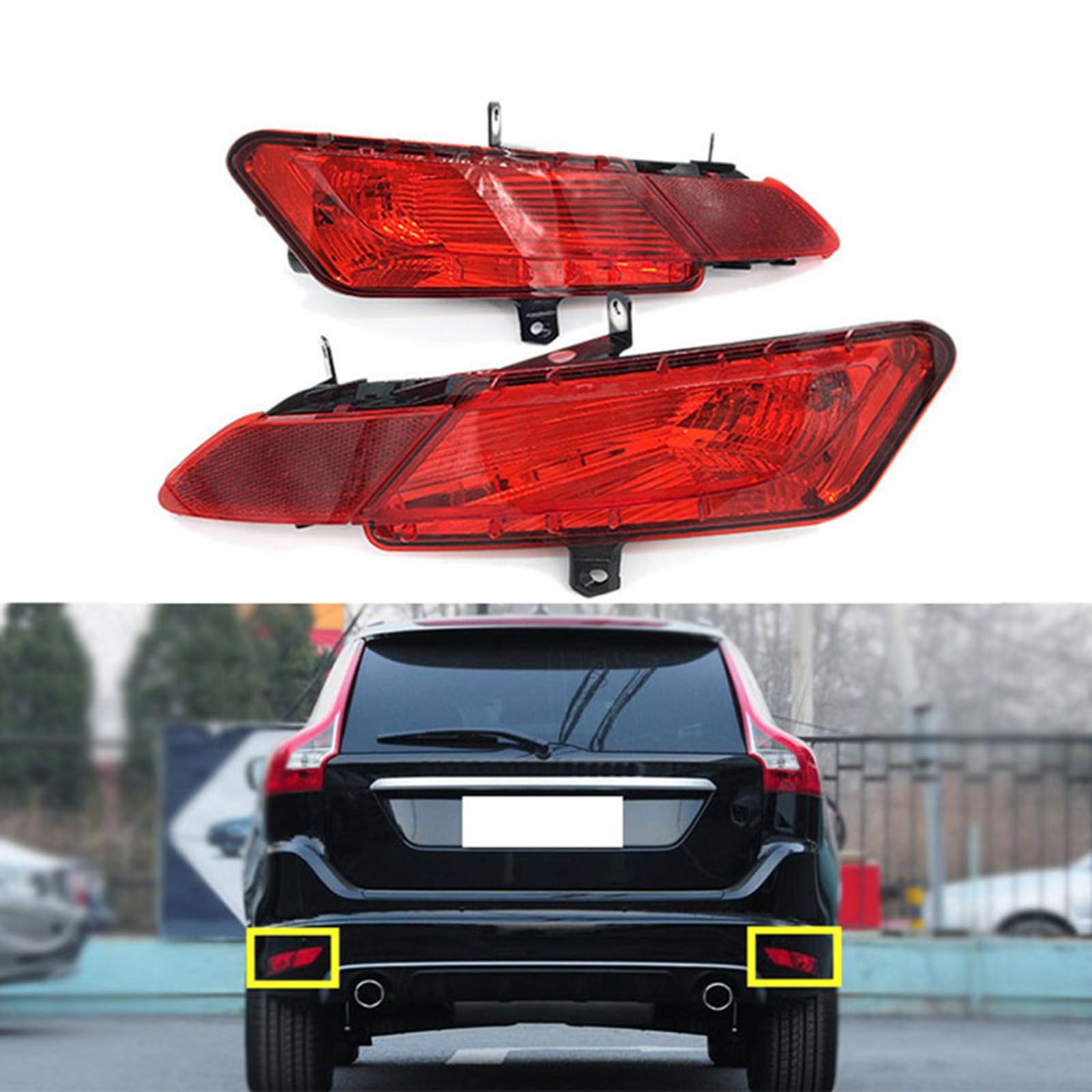 Derde Remlicht Voor Volvo V60 MK2 - Hooggeplaatst Remlicht Links - OEM 31656586