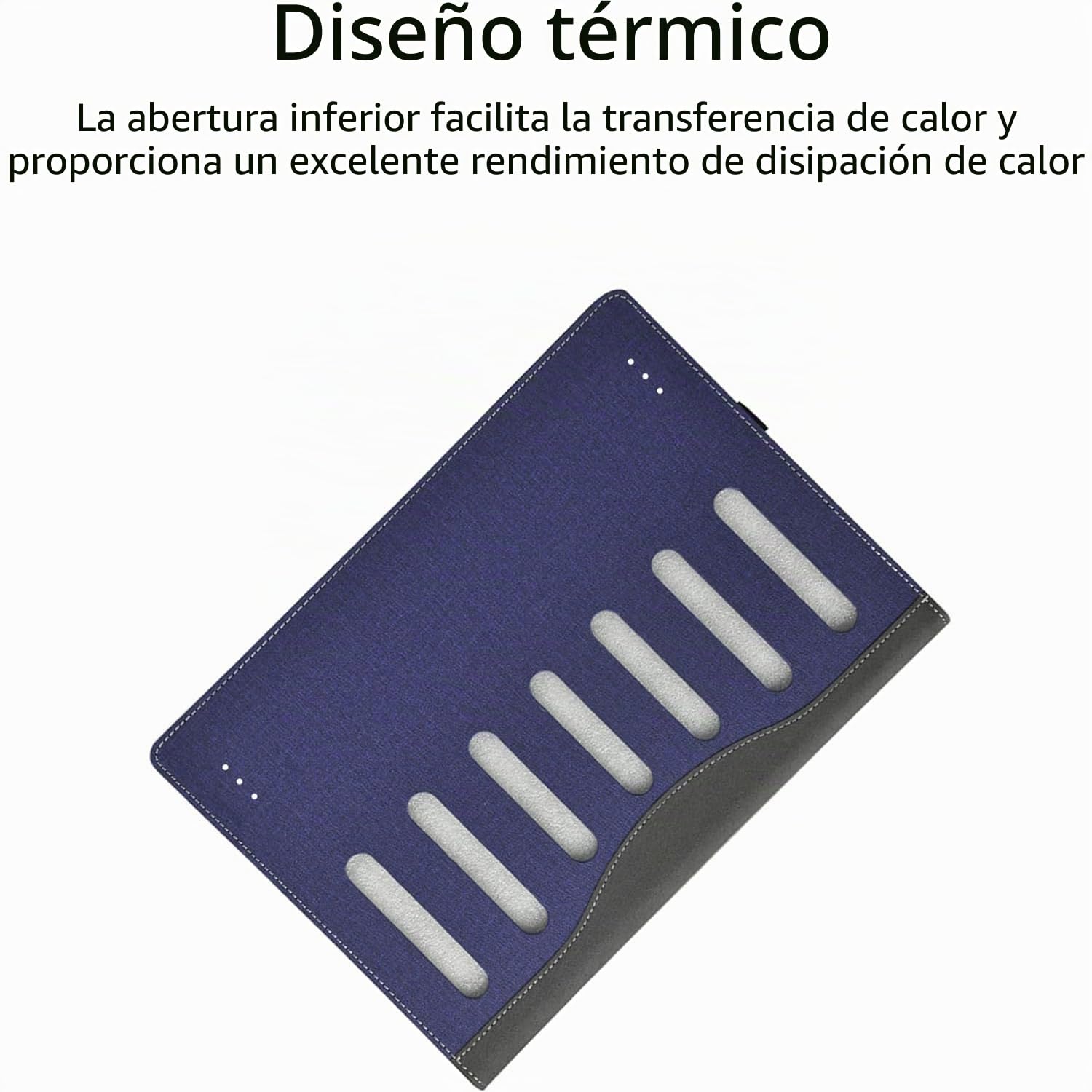 Funda para portátil Samsung Galaxy Book 4/5 Pro 360 y Book4 Ultra y Book 4 Pro/Edge, funda protectora 2 en 1 de piel sintética con soporte para bolígrafo (azul)