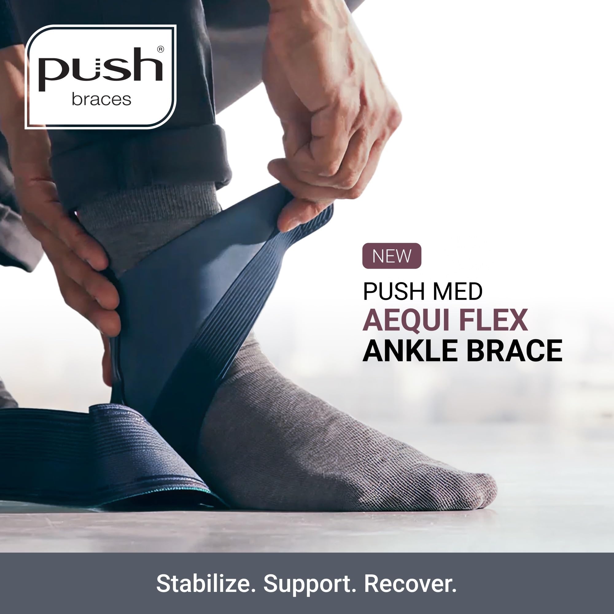 Ortesis de tobillo ofa Push med Tobillera Aequi flex derecha 2