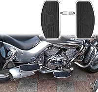 Vista 4 de Areyourshop Estribos delanteros y traseros de motocicleta para Honda Shadow Aero 750 VT750 (solo para modelos con orificio de pasador de 0.236 in)