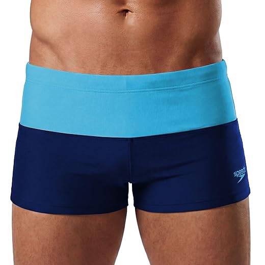 Sunga Boxer Speedo Praia Natação Lycra Xtra Life Forro Interno Color Block Verão Masculina