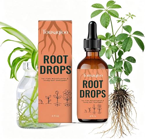 Rooting Hormone for Cuttings, Root Drops, Vitamin-Infused Formula for Faster Root Formation, for Use in Water, Soil & LECA, Ideal for Pothos, Monstera & Indoor Houseplants