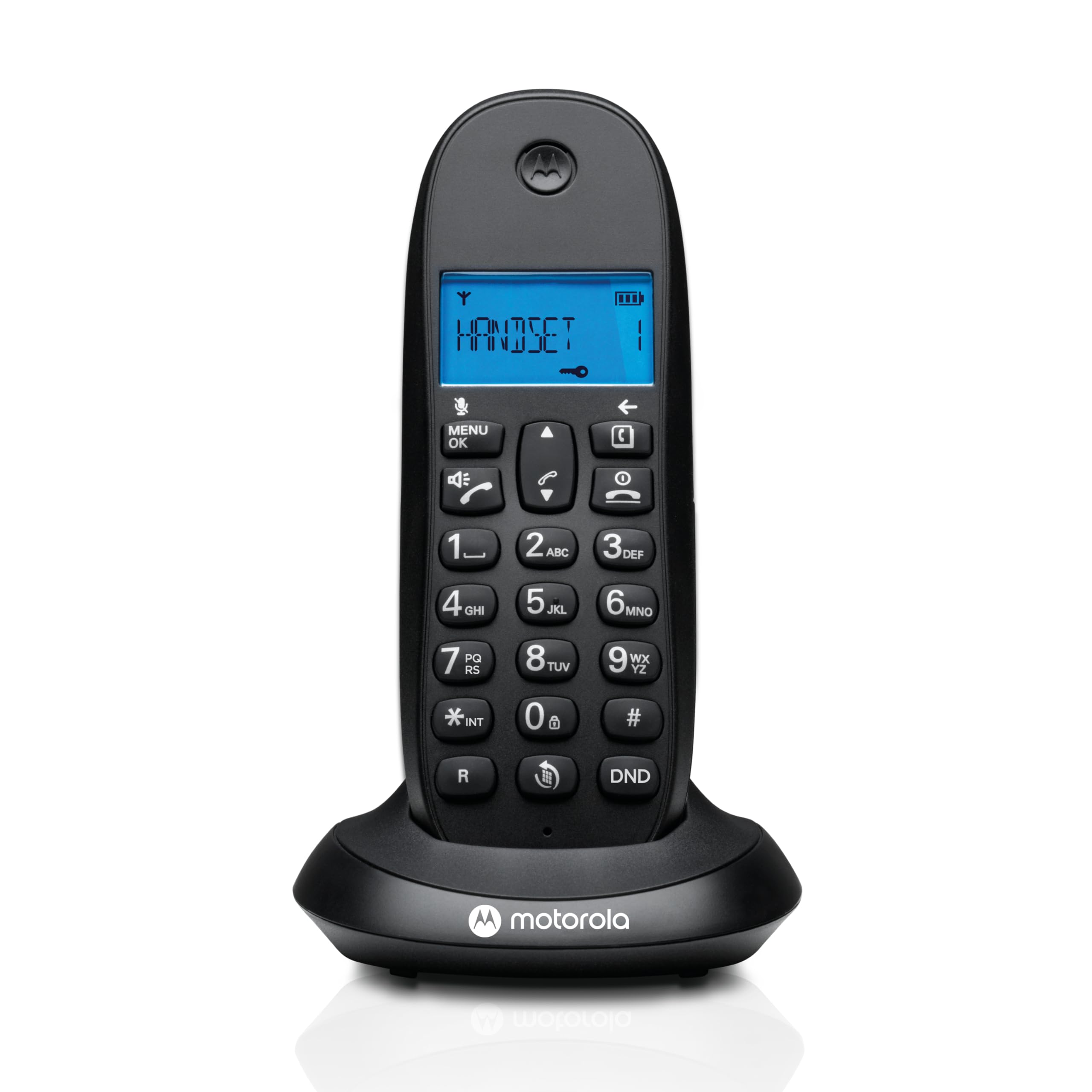 Motorola C1001CB+ Téléphone numérique sans Fil DECT Noir