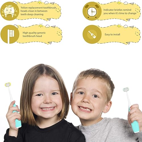 Miniatura 6 de AICase Cabezales de cepillo de dientes eléctricos de repuesto sensible, 2 unidades