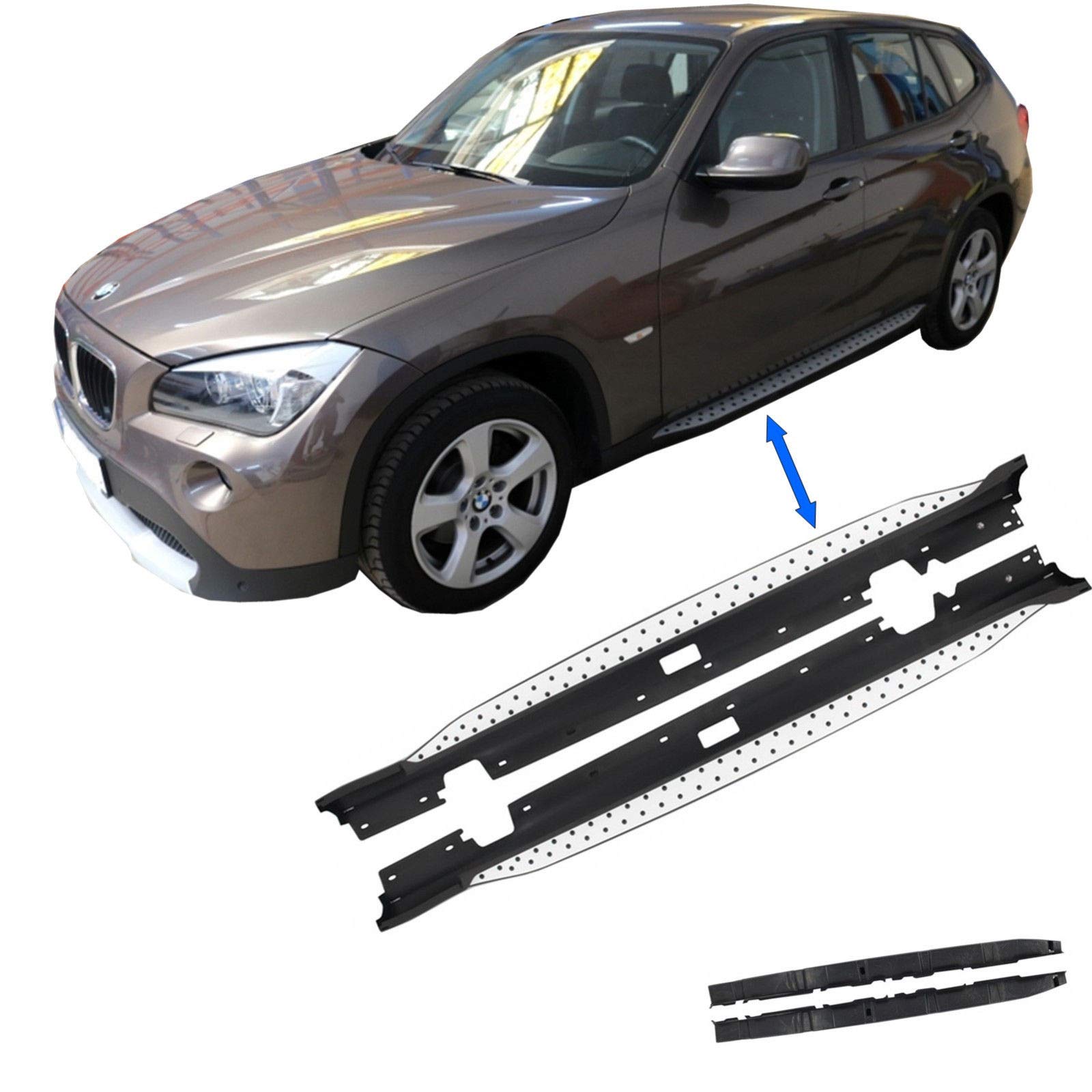 Pedane Laterali Kitt RBN02 Per Nissan X-Trail II (2007-2012) - Kit Gradini Per SUV