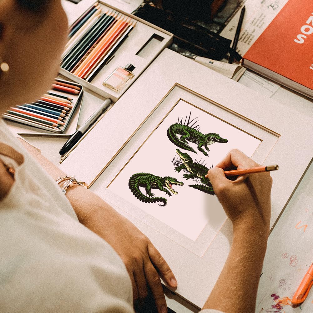 GLOBLELAND Lily Clear Stamps Layered Lily Silicone Stamps