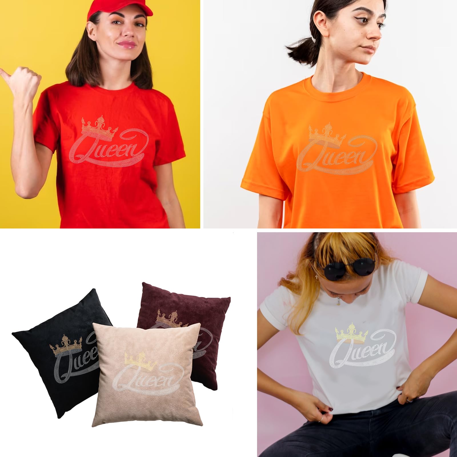 Amazon.co.jp: SUPERDANT Queen アイロン転写シート クラウン