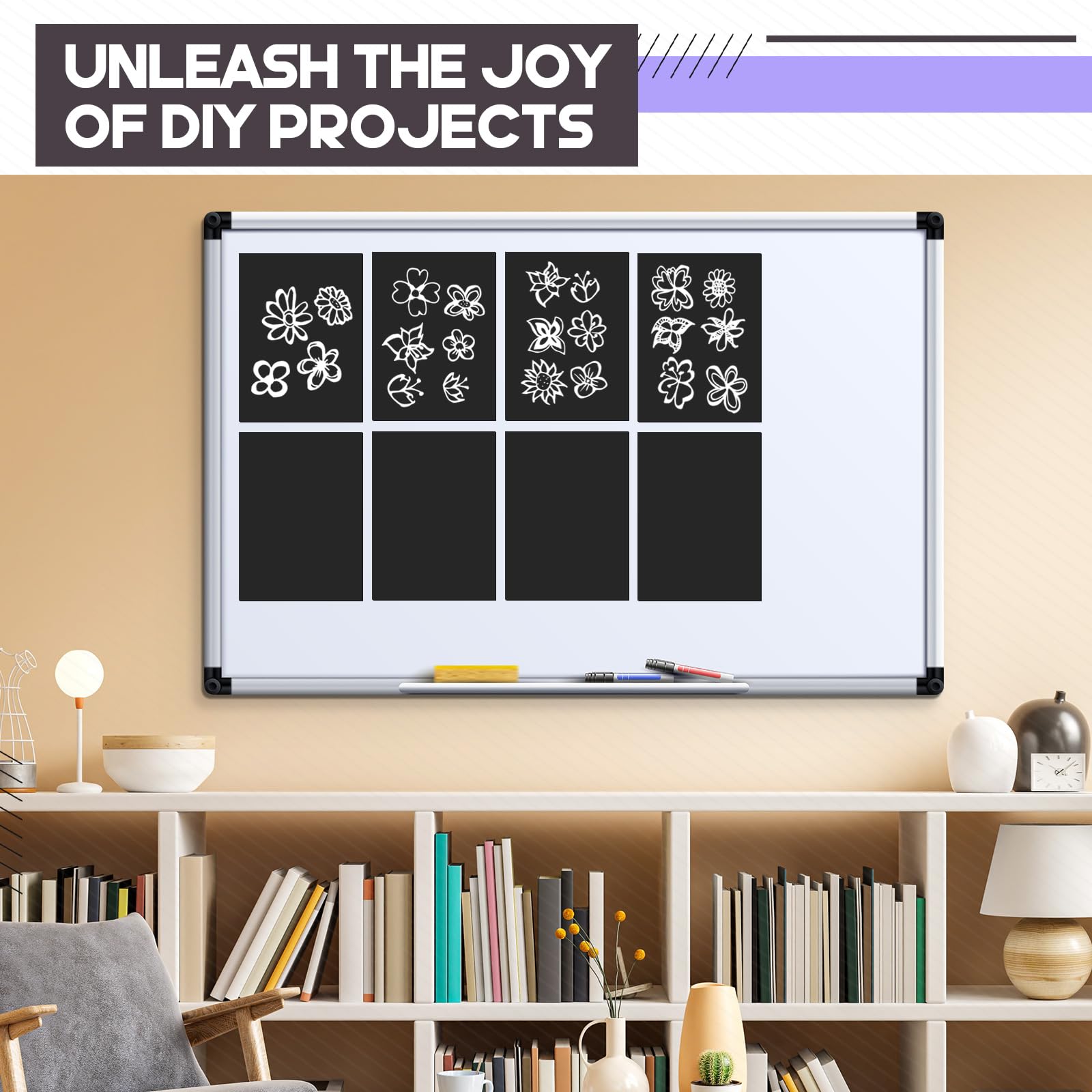 70 Pcs Non Adhesive Magnetic Sheet 5 X 7 Inch Flexible Magnetic Sheets - View #2