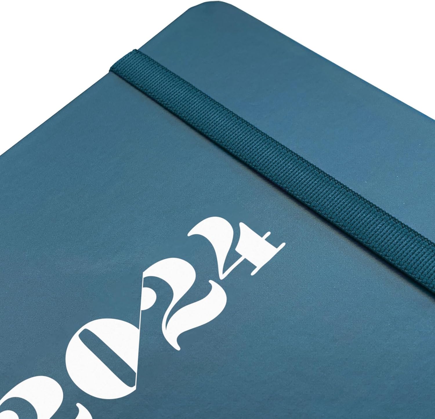 Finocam - Espiral My 2024 Horizontal Weekly Diary January 2024 - December 2024 (12 Months) Blue French