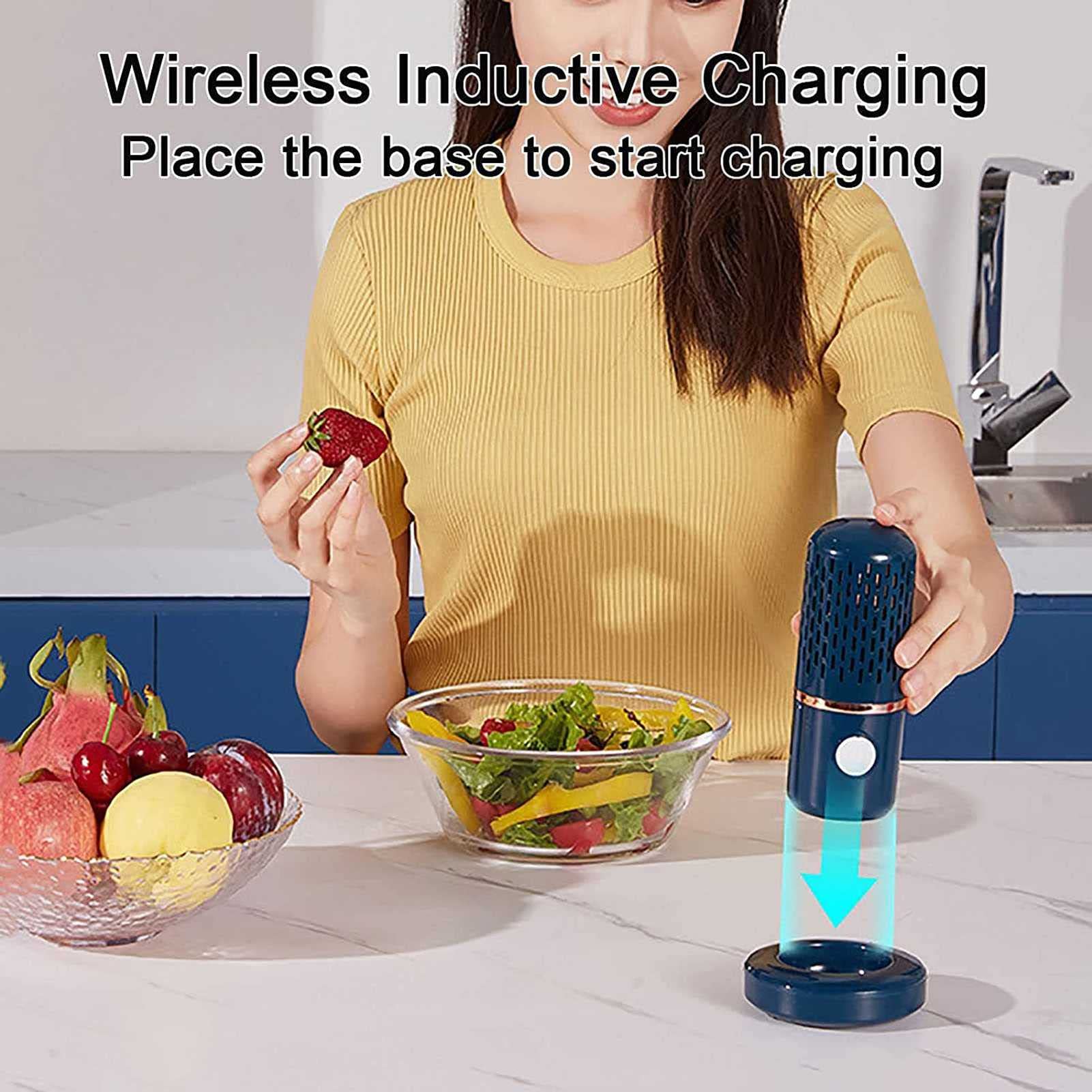 Lavatrice Frutta E Verdura 8L - Purificatore Alimenti Con Display LED | Per Carne, Pesce E Stoviglie - Foto 13