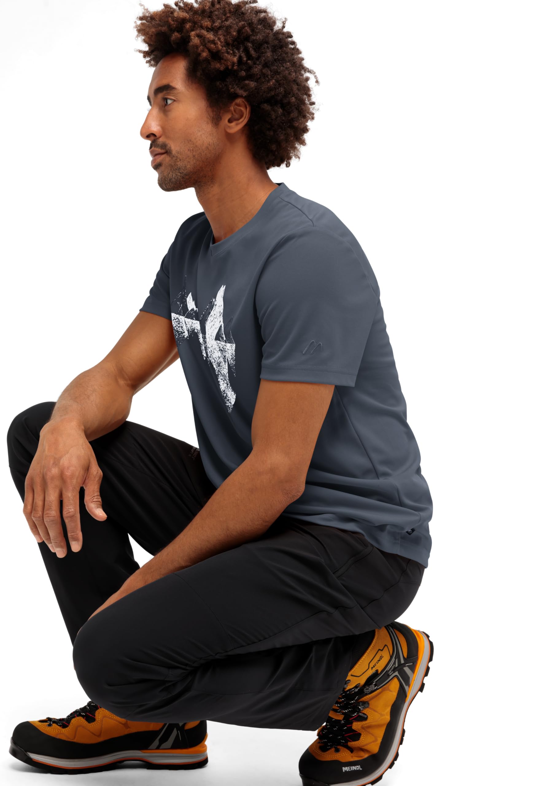Maier Sports Tilia Pique W, Damen T-Shirt, Funktionsshirt mit Rundhals für Wandern und Freizeit, dryprotec Technologie, Atmungsaktiv