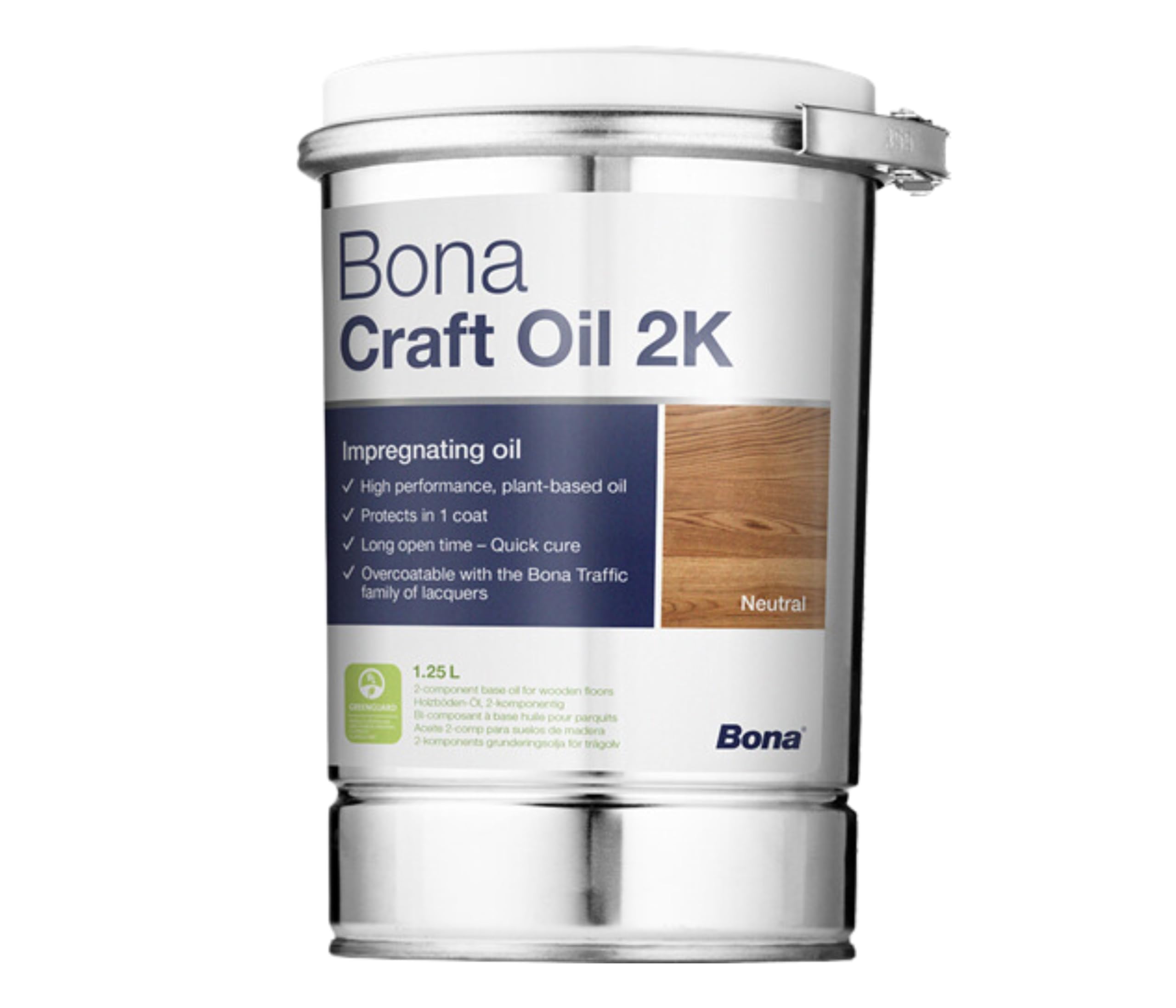 Bona Craft Oil Stain 2K - Clay - 1.25L