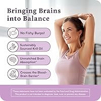 Vista 4 de Omega 110 w/LYSOVETA LPC EPA & DHA Supplements for Brain & Retina Health Focus, Attention, Memory, Mood & Vision 6X Higher Absorption Than