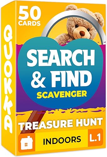 QUOKKA Búsqueda del tesoro para niños de 4 a 8 años Juegos de caza del tesoro al aire libre para niños de 8 a 12 años Encuentra y busca Desafíos