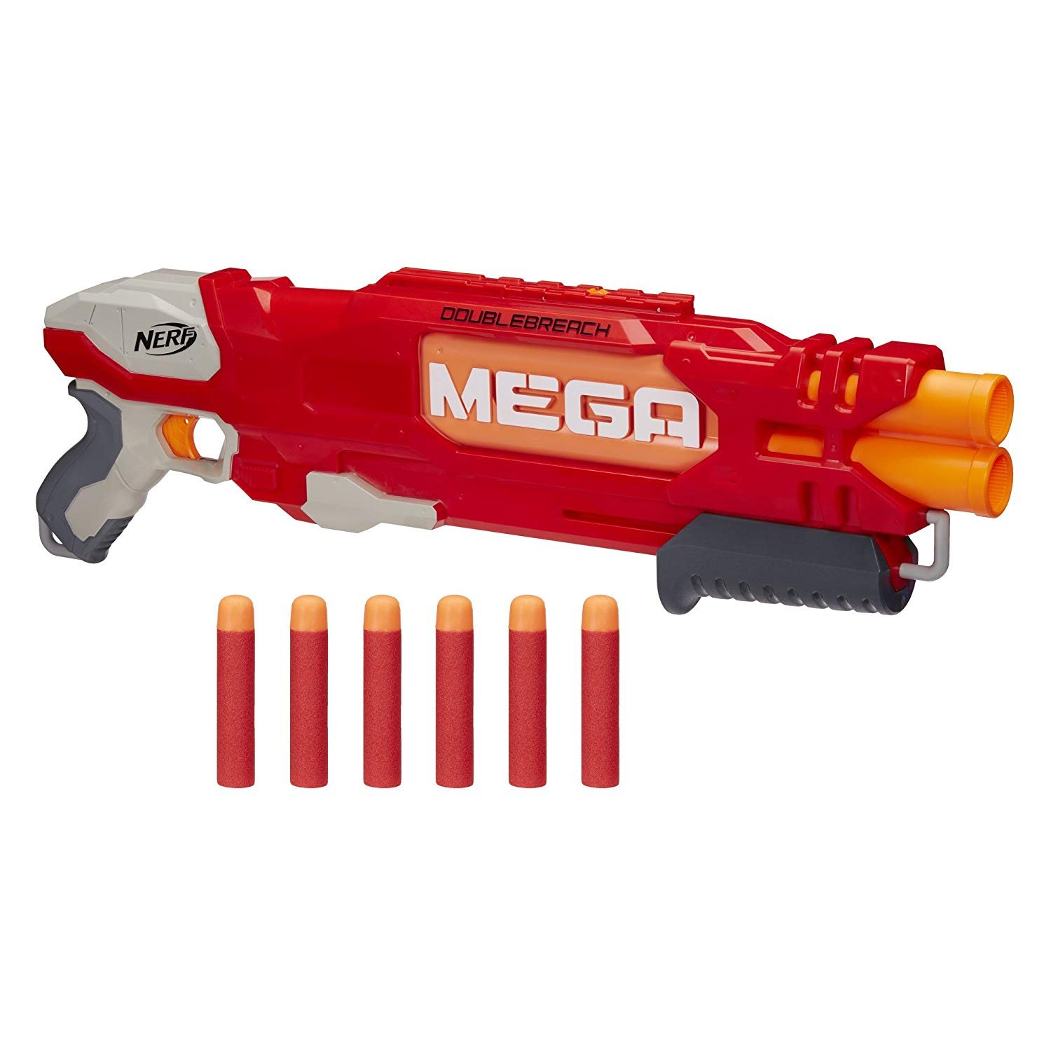 【NERF】ナーフメガシリーズ　ダブルリーチブラスター Amazon.co.jp: Nerf N-Strike Mega DoubleBreach Blaster ナーフ