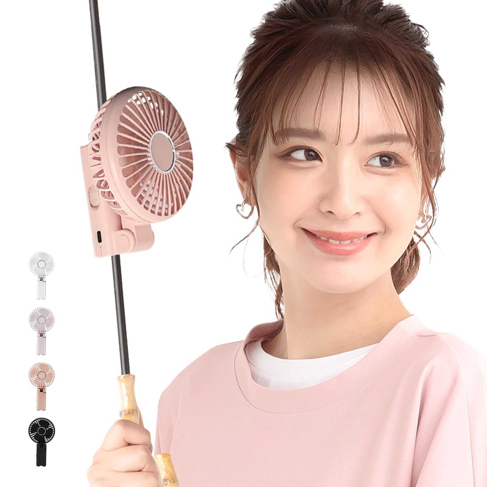 Amazon | サンパーシー 日傘用扇風機 クリップファン ハンディファン
