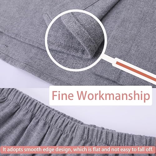 Miniatura 10 de AUSTYLCO Ropa de paciente postrado en cama,Ropa de cremallera lateral,Ropa de discapacidad,Vestidos de hospital de fractura para persona paralizada