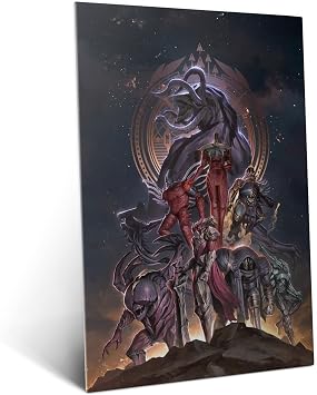 Displate Metal Poster Destiny Raid Bosses Pantheon Wall Art M