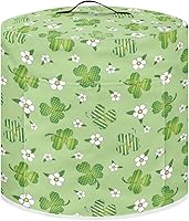 Vista 6 de Cubierta abstracta para freidora de aire con estampado de corazón, cubierta de olla a presión de 3 cuartos de galón, cubierta antipolvo para olla a