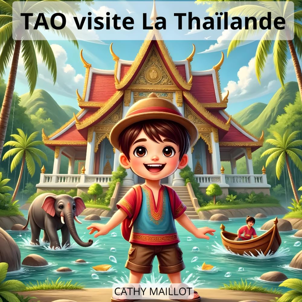 Tao visite La Thaïlande: Un livre de voyage pour les enfants de 3 à 10 ans (Tao visite le monde)