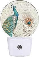 Vista 15 de EKOBLA Luz nocturna LED de estrella de mar y concha de mar, luz nocturna enchufable, sensor automático para el hogar, baño, pasillo, cocina