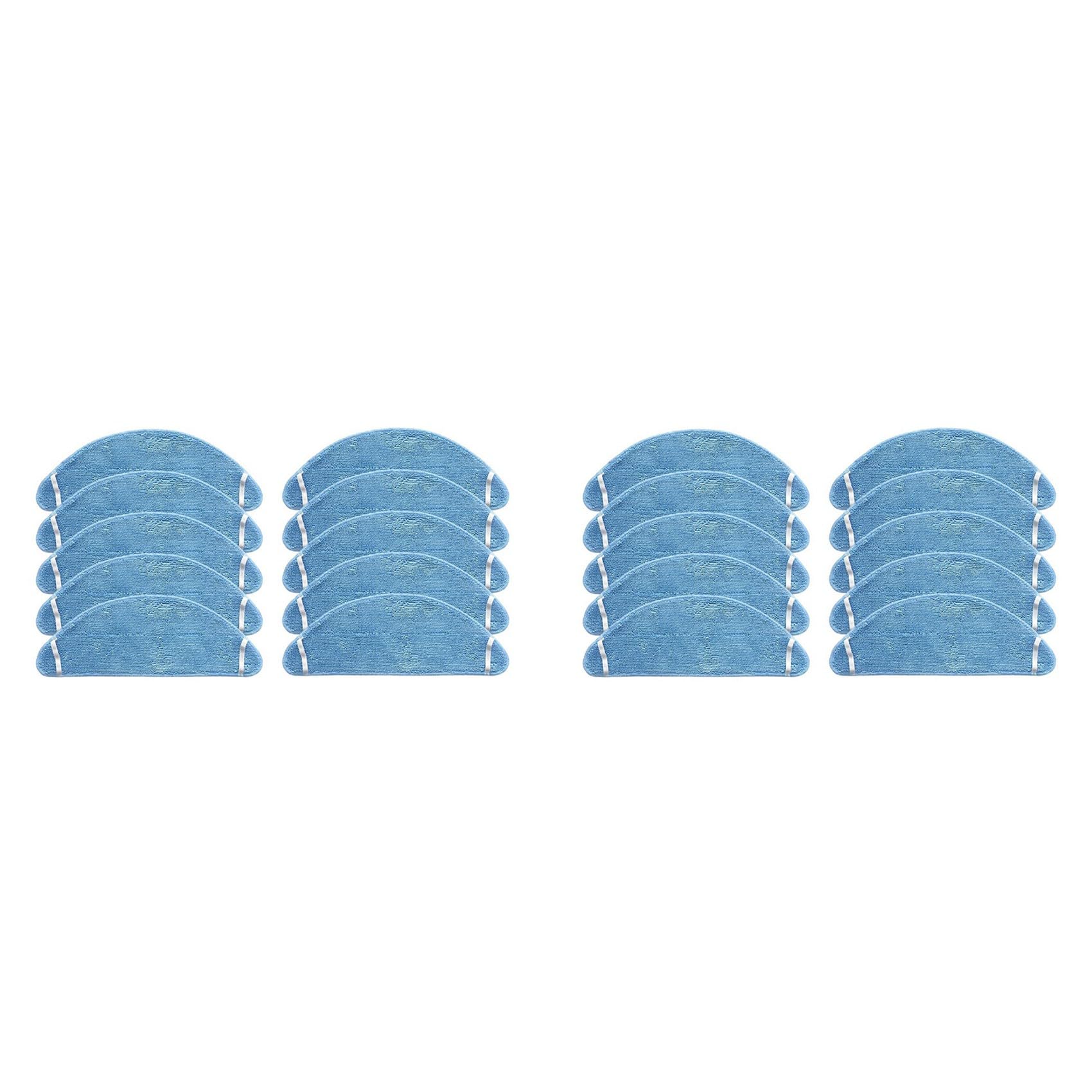 Hndhbfgrt 2X Replaceable Mop Cloth Pads for K650 Robot Vacuum Cleaner Accessories Sweeping Sweeper Cleaning Pads