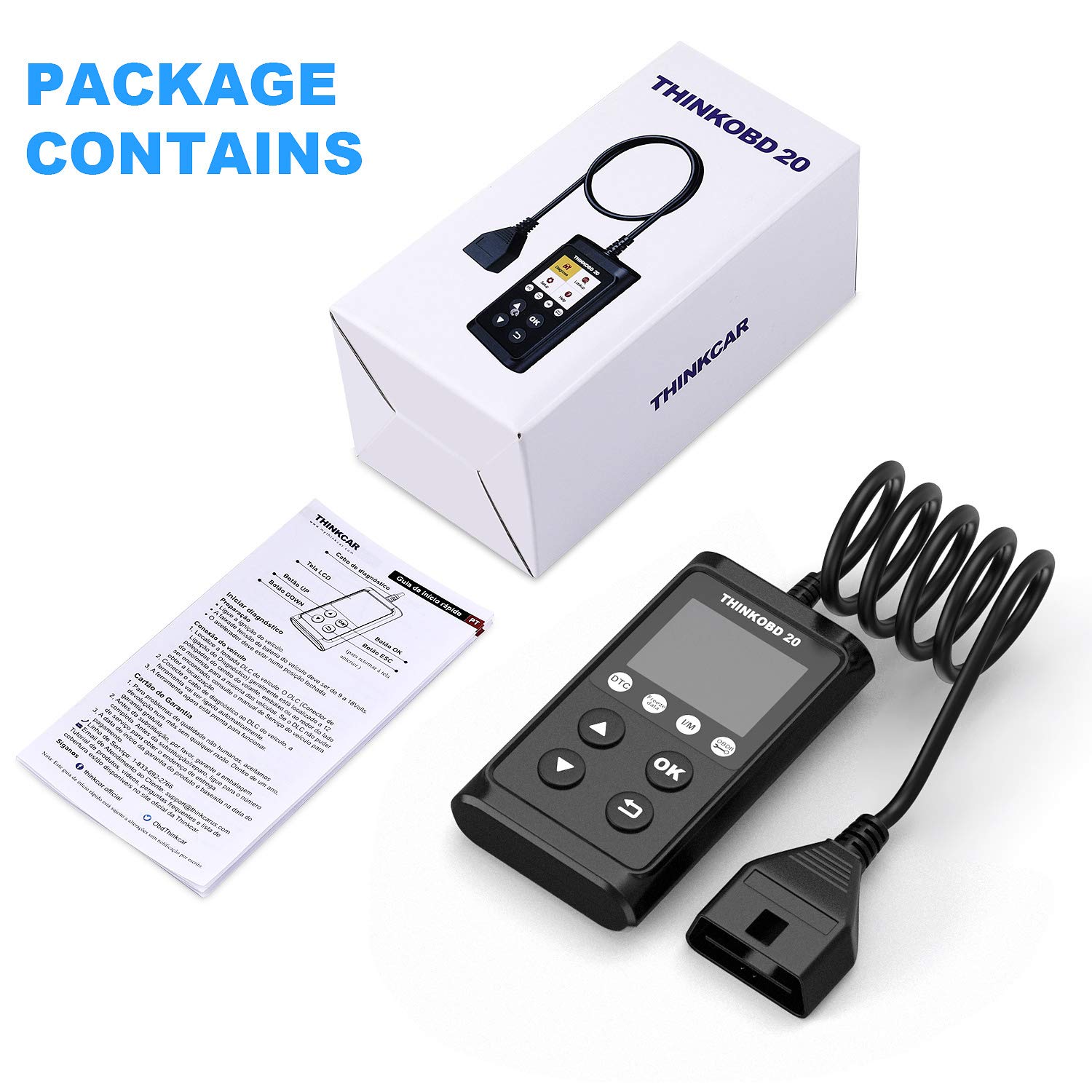 Buy thinkcar ThinkOBD 20 OBD2 Scanner, Check Engine Car Code Reader