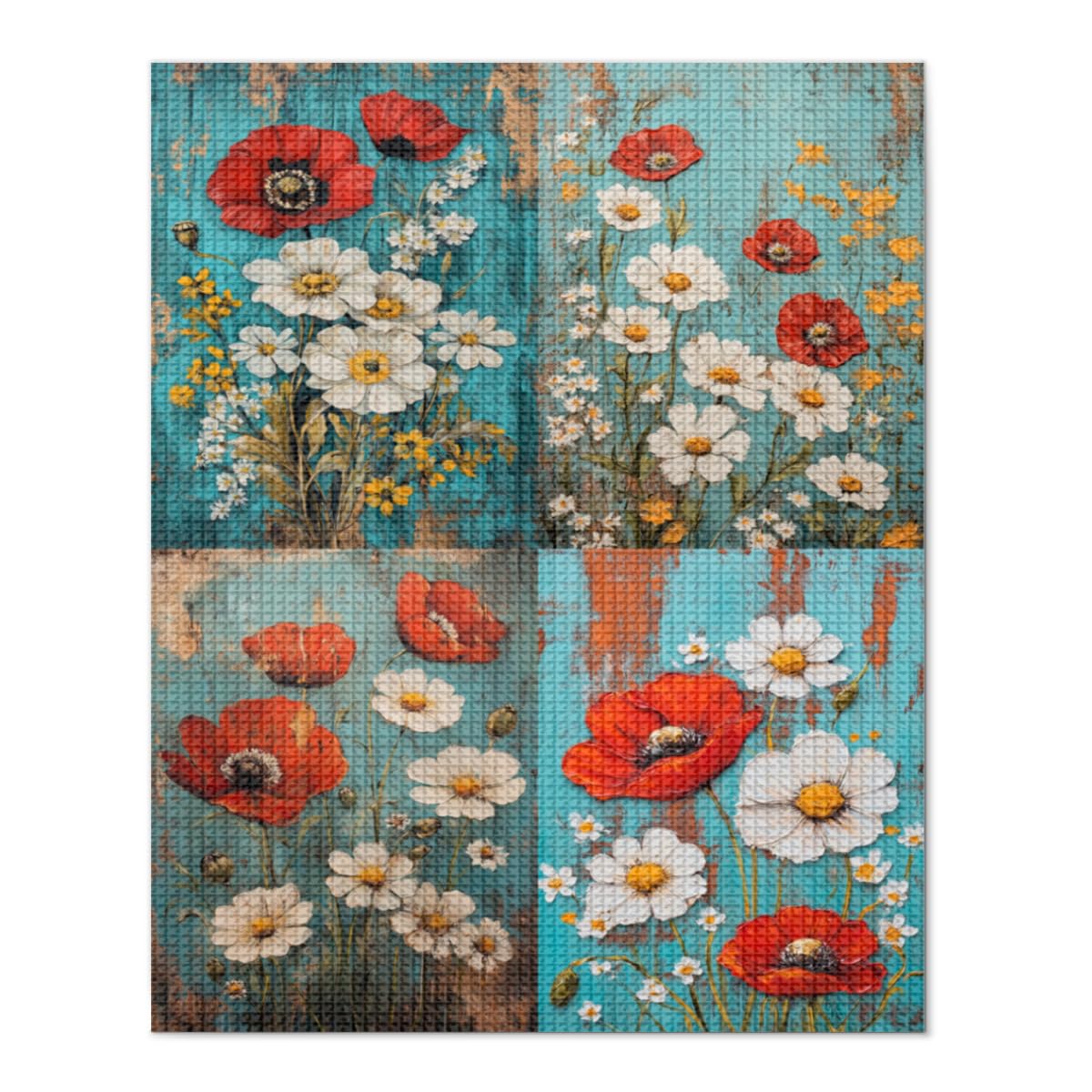 Amazon.com: Retro Daisy Flower-104036 Diamond Painting Kits, DIY