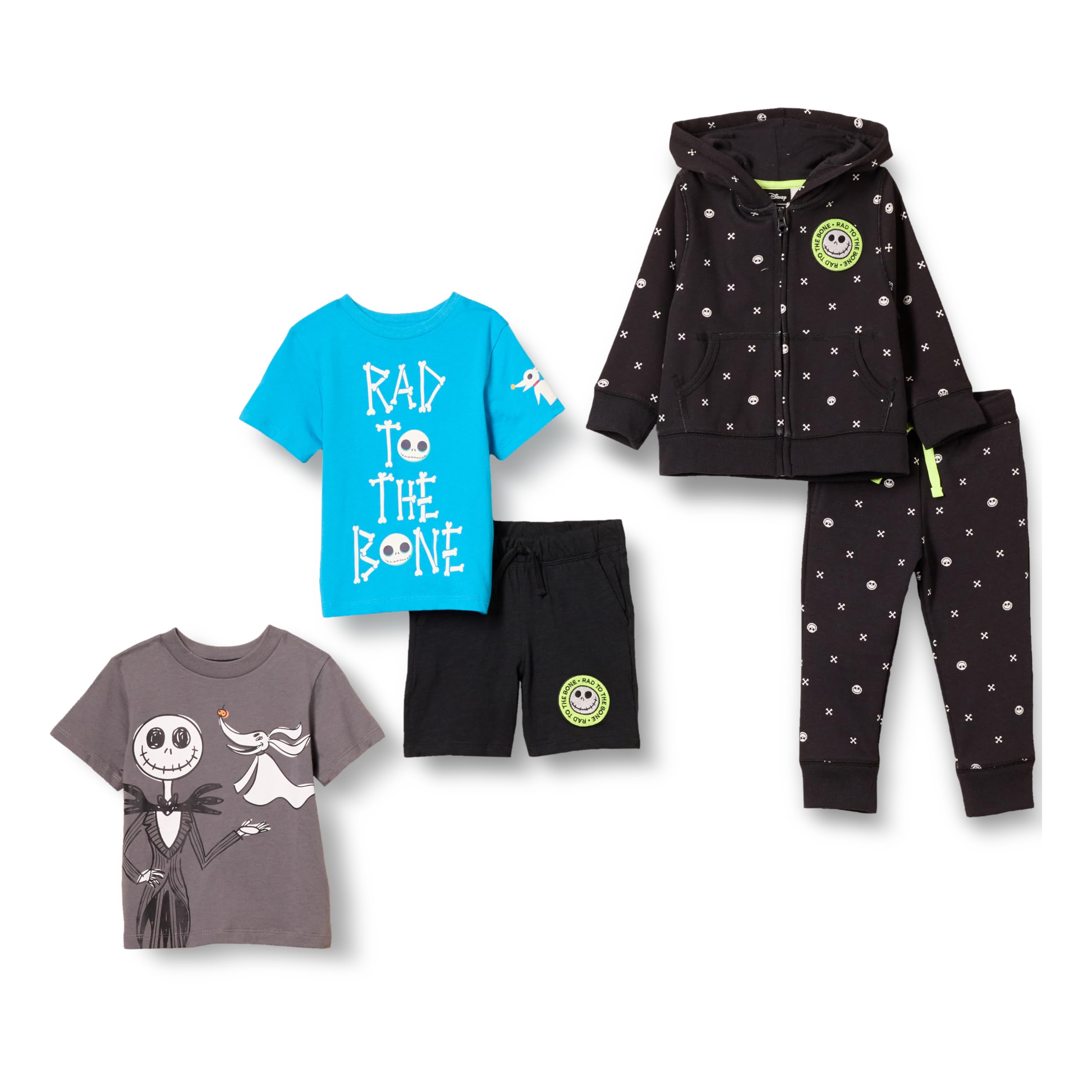 Amazon Essentials Disney Jungen Outfit-Set 5er-Pack