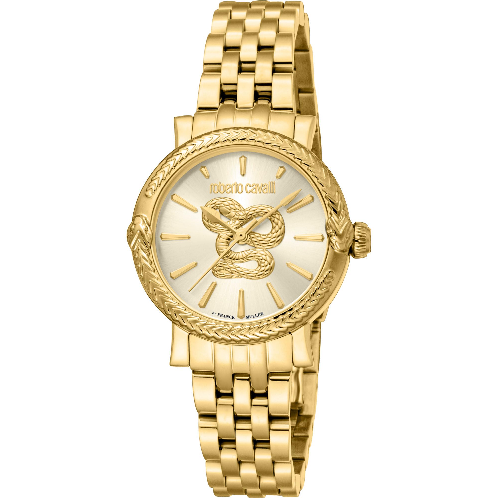 Roberto Cavalli By Franck Muller Womens Analogue Quartz Watch