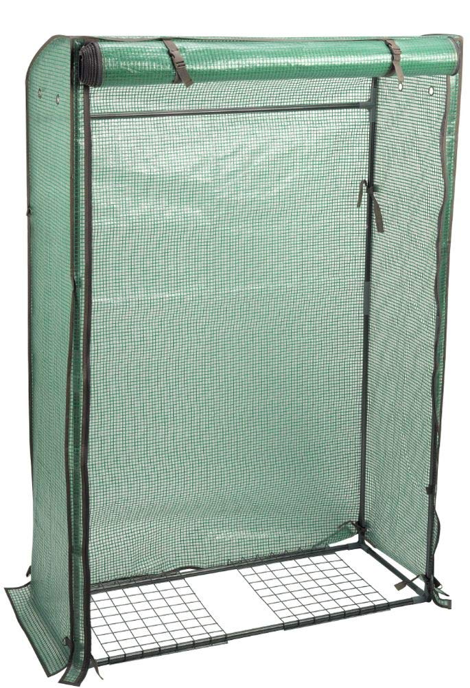Tomato GroZone Max single Sided Gardening Plants Growing Shelter Structure Greenhouse Growbag Polytunnel