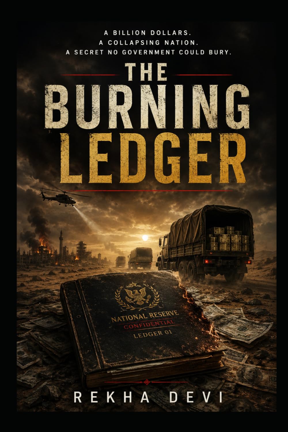 THE BURNING LEDGER: A Billion Dollars. A Collapsing Nation. A Secret No Government Could Bury